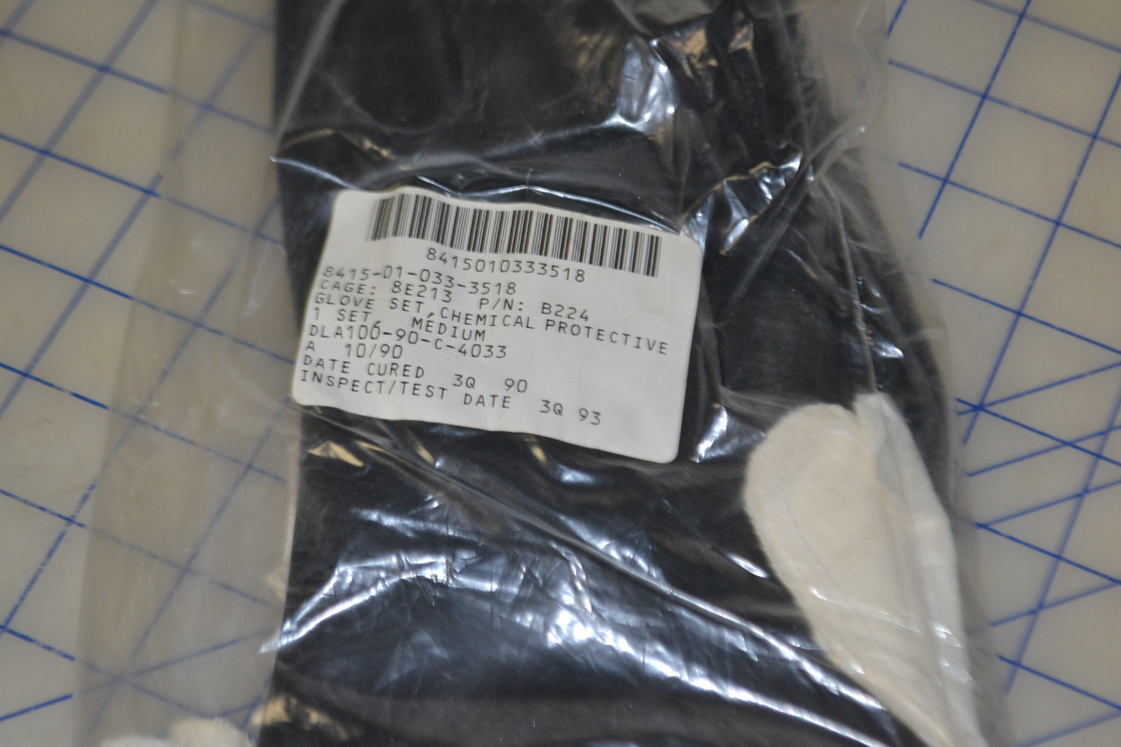 1 pair great cleaning gloves rubberized thick reuse size medium black heavy duty