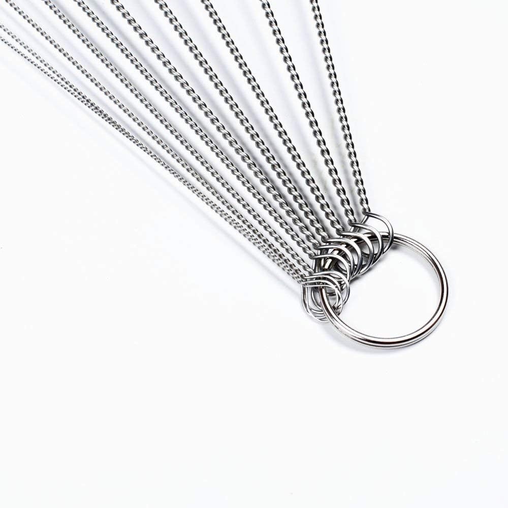 Long Straw Brush, Nylon Pipe Tube Cleaner 8.2-ihch 10 Different Diameters Set of