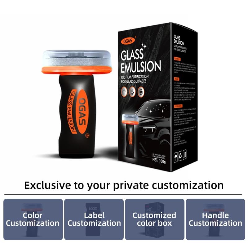 Oil Film Remover for Car Windshields & Windows Improve Clarity & Safety
