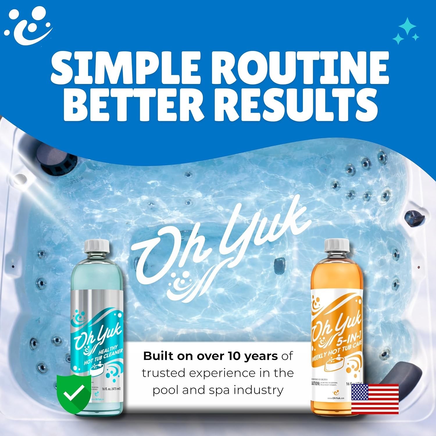 Hot Tub Jet Cleaner 2 Pack – Deep Clean Pipes & Jets