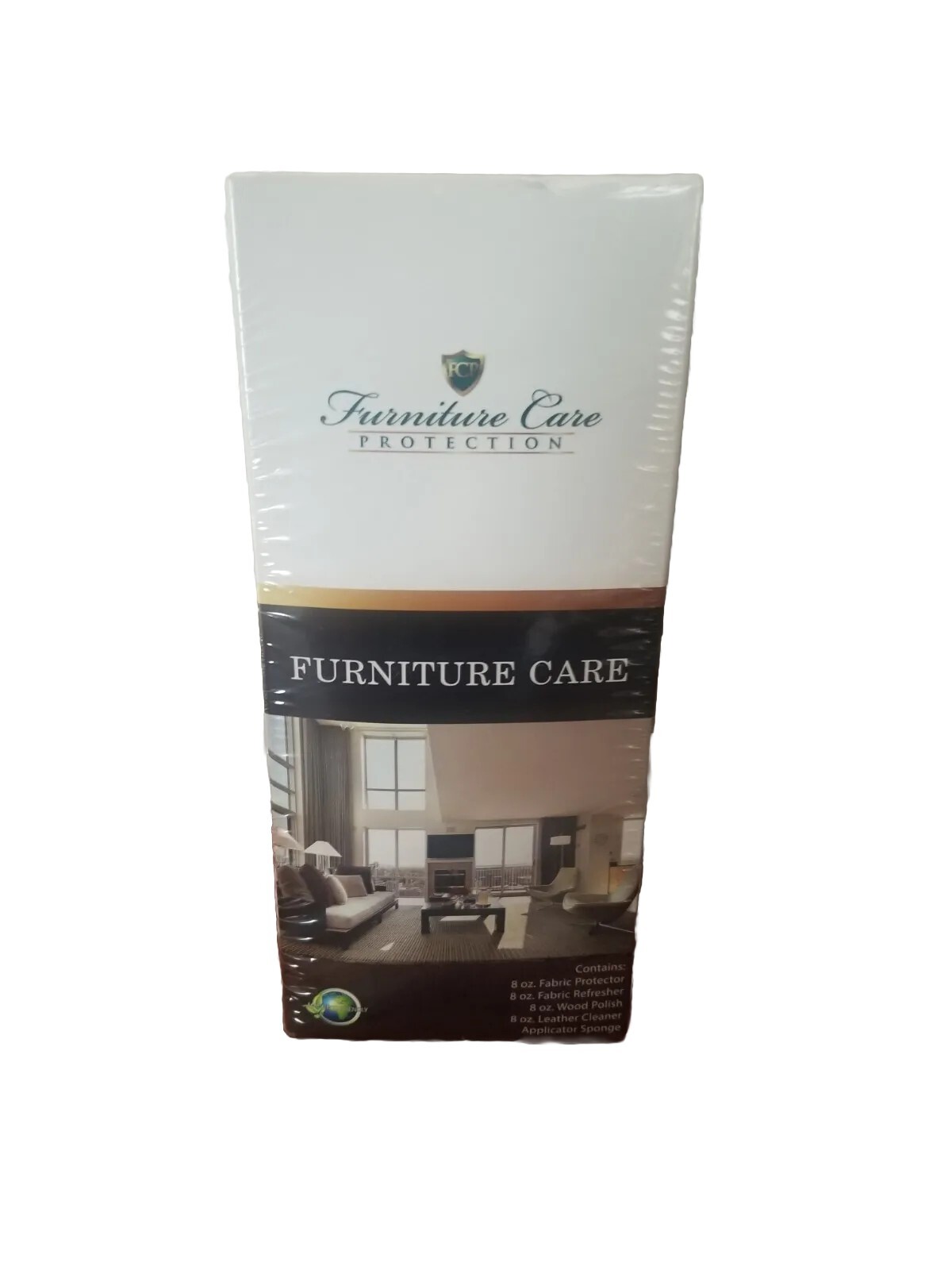 FCP Furniture Care Protection Leather Fabric Wood Cleaner Polish Set NEW