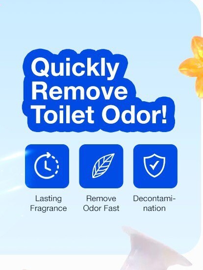 NEW Toilet Gel Stamps Fresh Gel Toilet Cleaning Stamps Keeps Toilet Clean scent