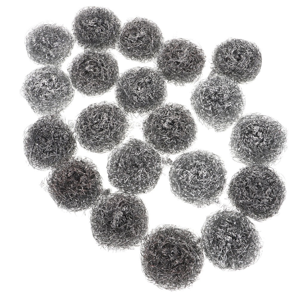 Stainless Steel Dish Bowl Cleaning Spiral Scourers Practical Kitchen Cleaner