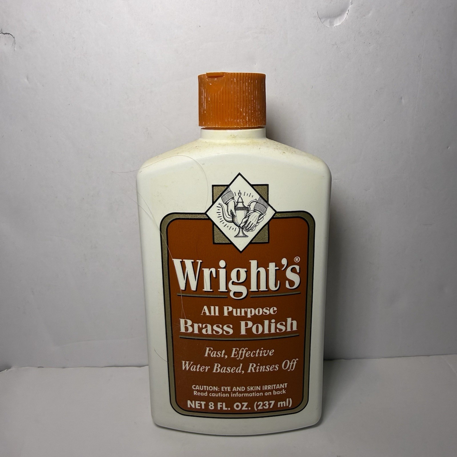 Wright’s All Purpose Brass Polish 8oz Full Vintage Discontinued