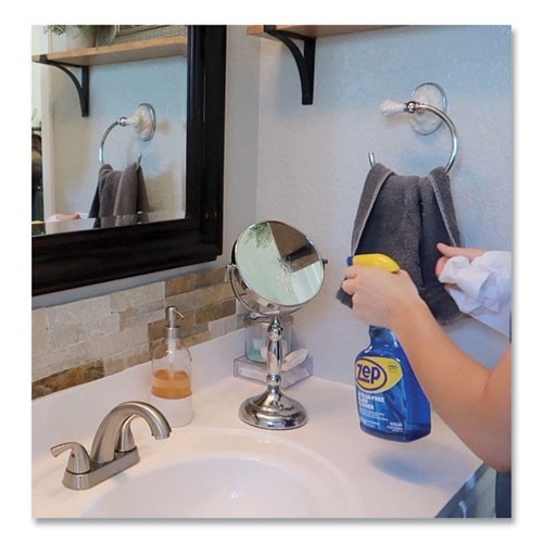 Zep Commercial Streak-Free Glass Cleaner, Pleasant Scent, 32 oz, 3/Pack