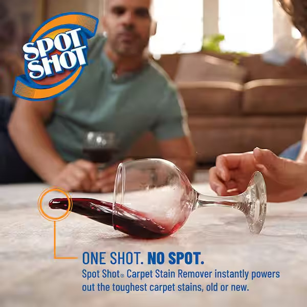Spot Shot 21 oz Instant Carpet & Rug Stain Remover – 12 Pack | Easy Spray Formul