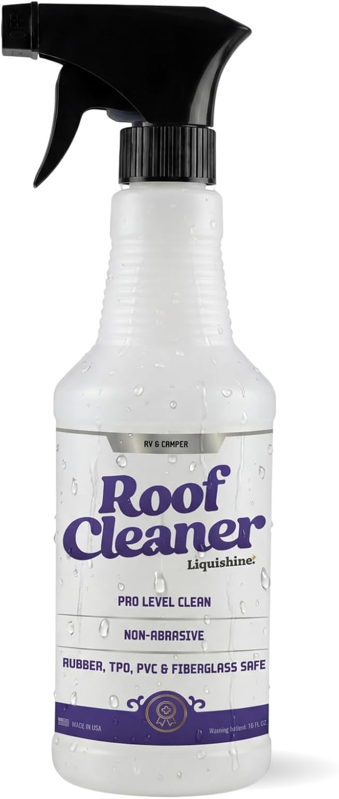 Roof Cleaner RV Roof Cleaner with UV Protection, Removes Dirt & Grime, Safe for
