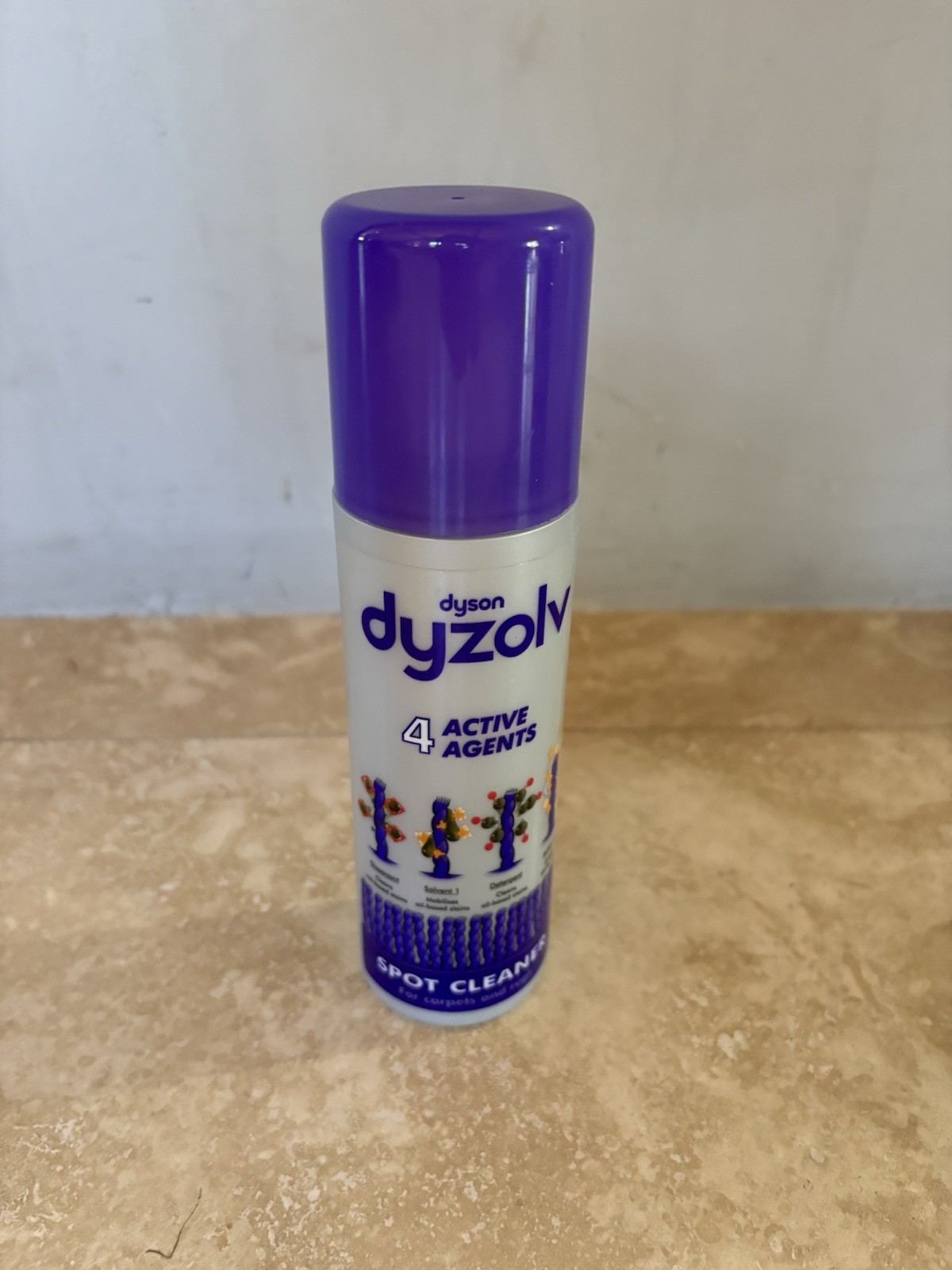 Dyson Dyzolv Spot Cleaner for Carpets & Rugs 4 Active Agents 8.5 oz