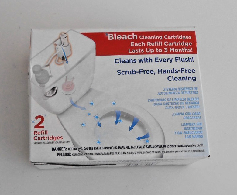 Flush ‘N Sparkle Bleach Toilet Cleaning Refills (2-Pack), Fluidmaster 8302P8