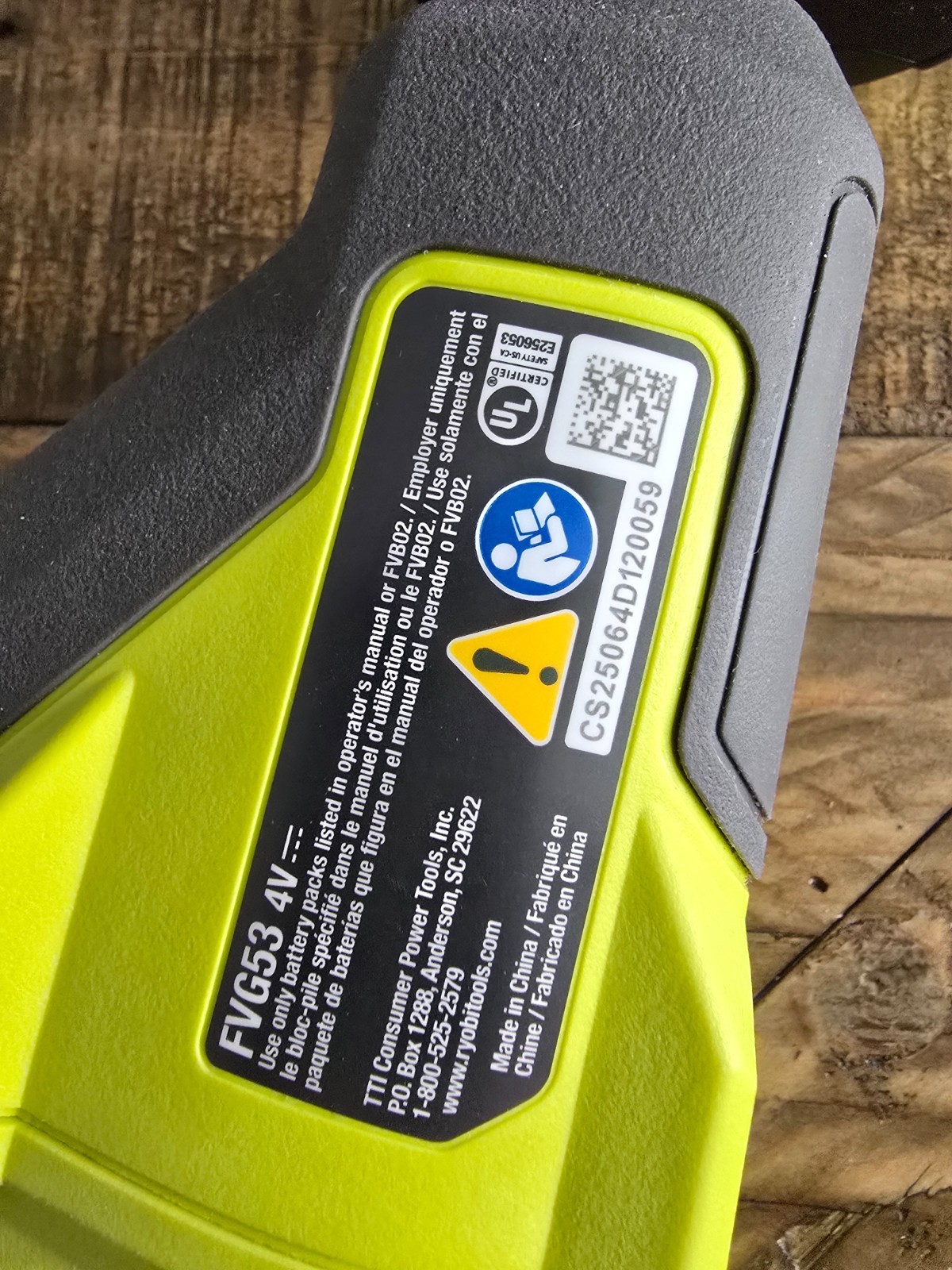 Open-Box! 🔥 RYOBI USB Telescoping Power Scrubber + One Brush (FVG53) TOOL-ONLY
