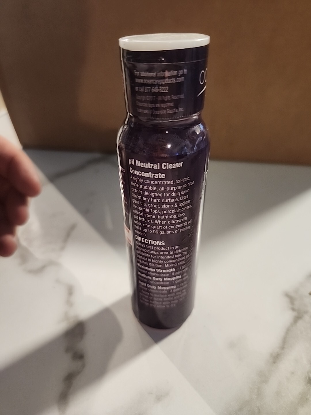 OCEANCARE PH Neutral Tile Stone Multi-Purpose Cleaner Concentrate 3 Fl Oz