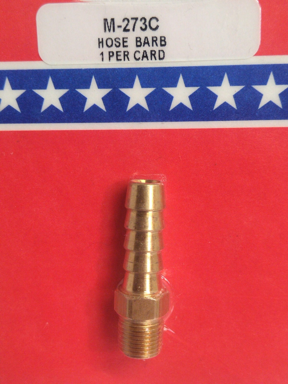 Hose Barb Male Marine 5/16 Inc,No M-273C, United States Hdw Mfg/U S Ha