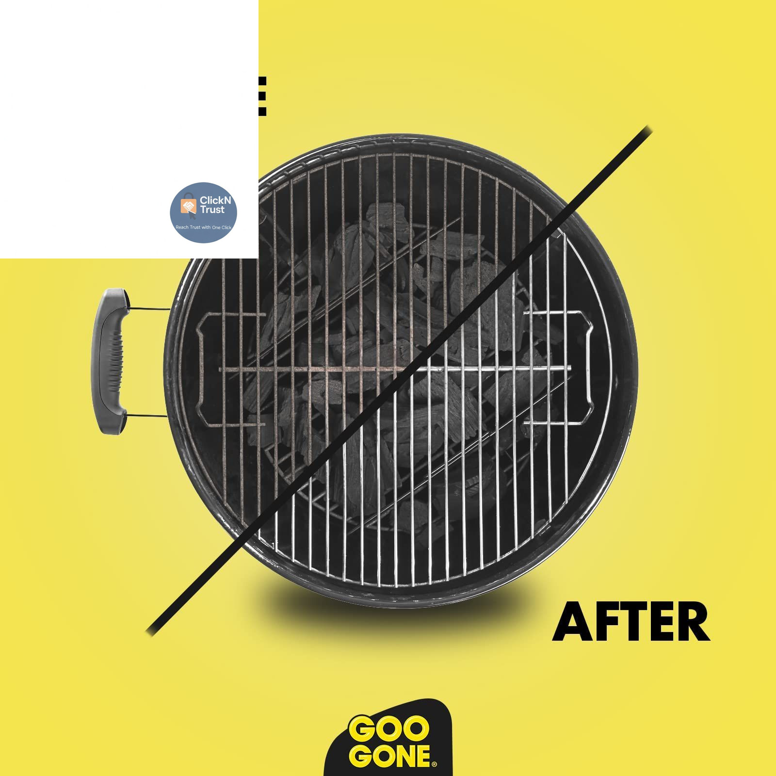 Goo Gone Grill and Grate Cleaner – 24 Ounce – 24 Fl Oz (Pack of 1), Clear