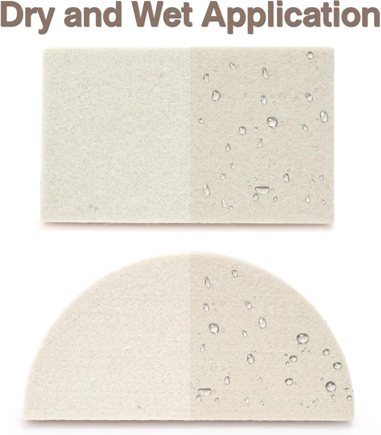 8 Pcs Window Tint Squeegee, Wool Felt Squeegee, Reusable Wrap Tool for Car Windo