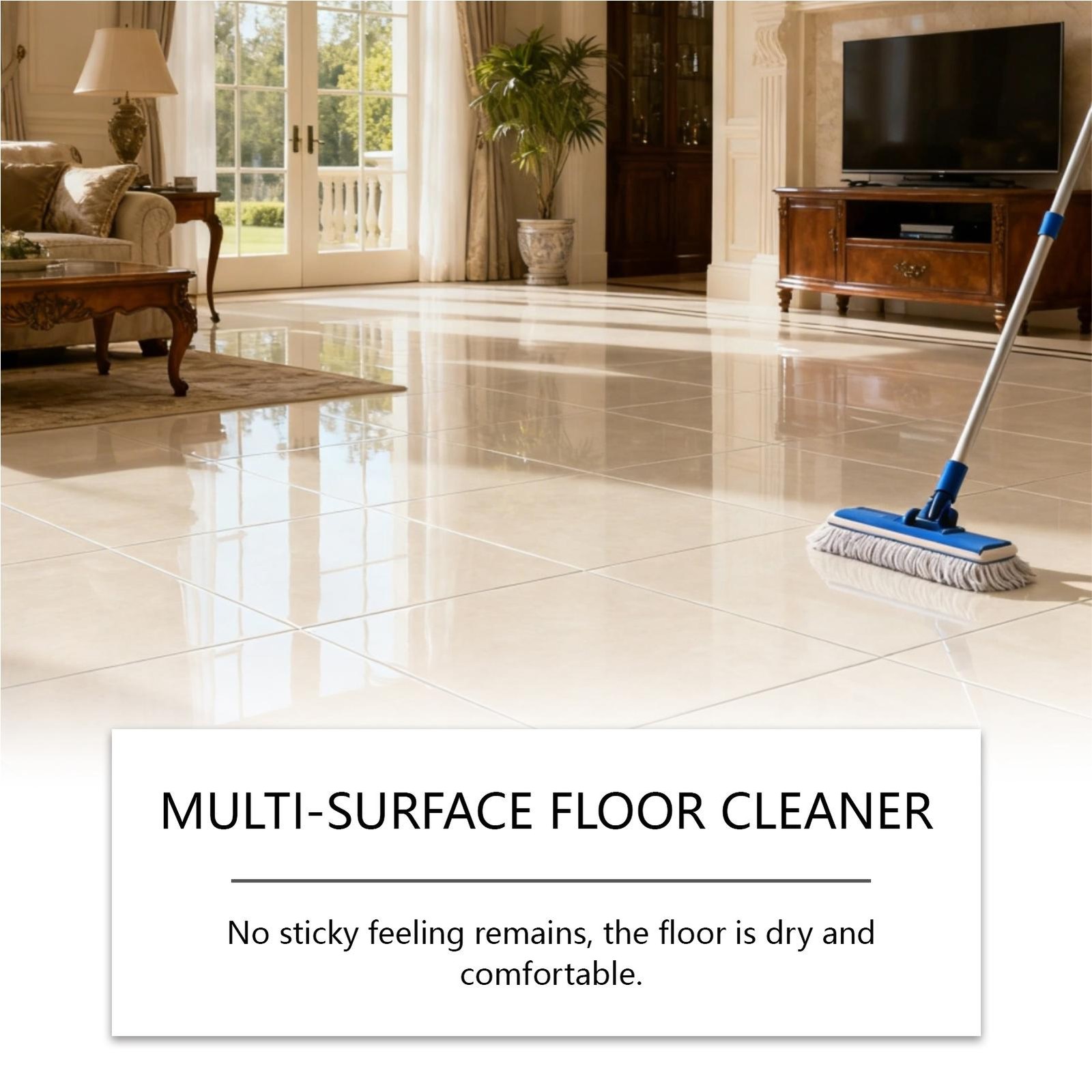 Floor Cleaner for Mopping 120ML Lemon Scent Quick-Drying Glossy Liquid