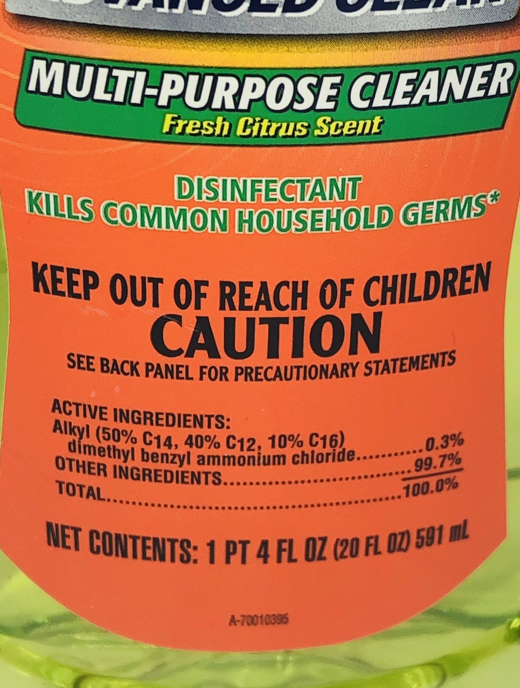 4 Spic & Span Multi-purpose Cleaner Citrus Scent Liquid Floor Cleaner FREE SHIP