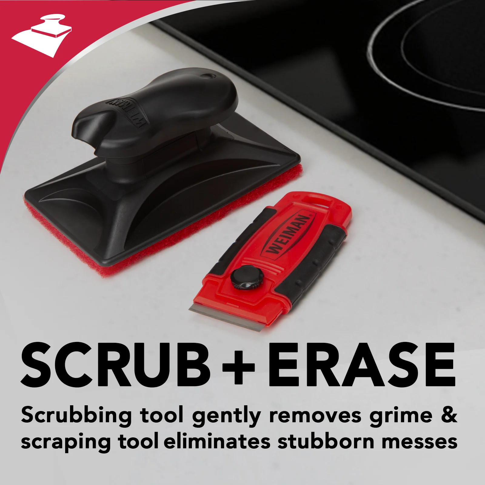 5-In-1 Cook Complete Cleaning Kit – Includes Cream, Scrubbing Pad and Scraper
