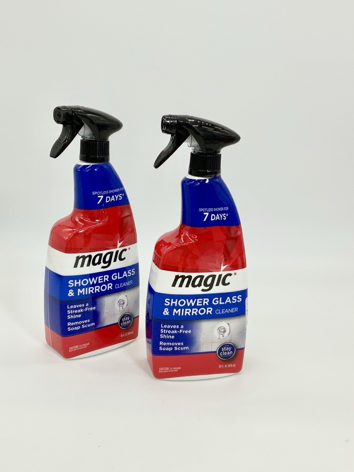 Magic Shower Glass & Mirror Glass Cleaning Spray Streak Free Shine – 2 Bottles