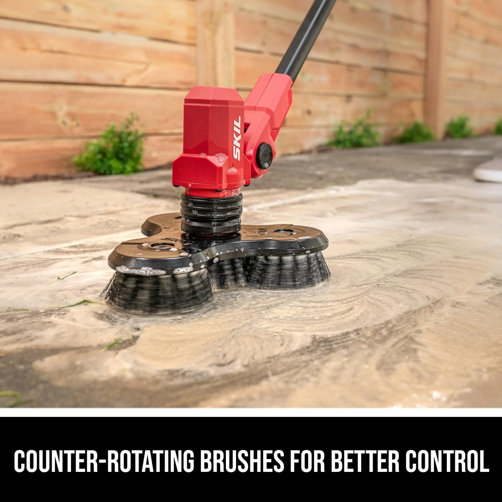 Cordless Power Scrubber Kit – 20V Cleaning Brush, 2.0Ah Battery & Charger Includ