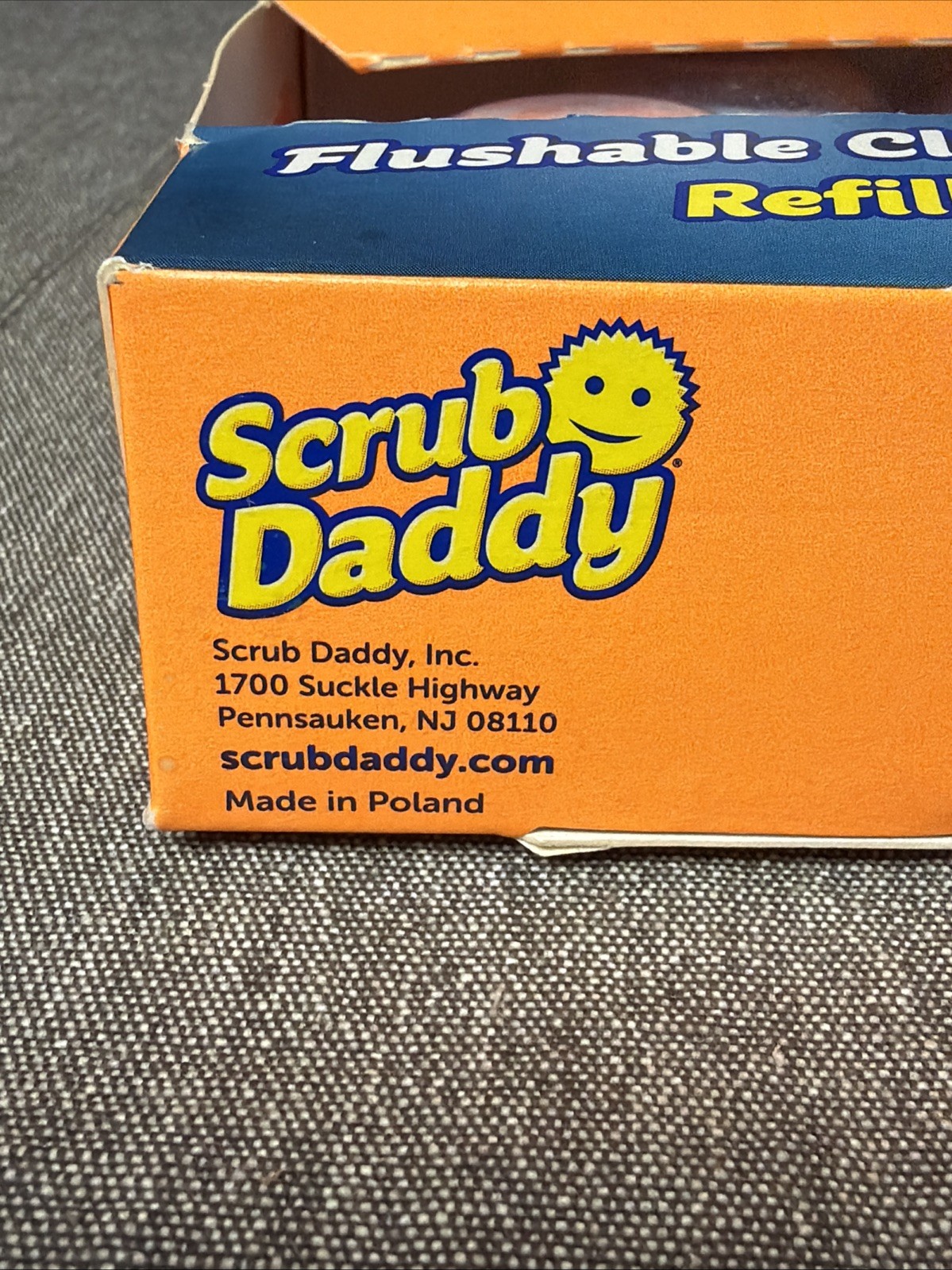 Scrub Daddy Flushable Dissolving Cleaning Tablet Refill 6 Pack For Toilet Wand