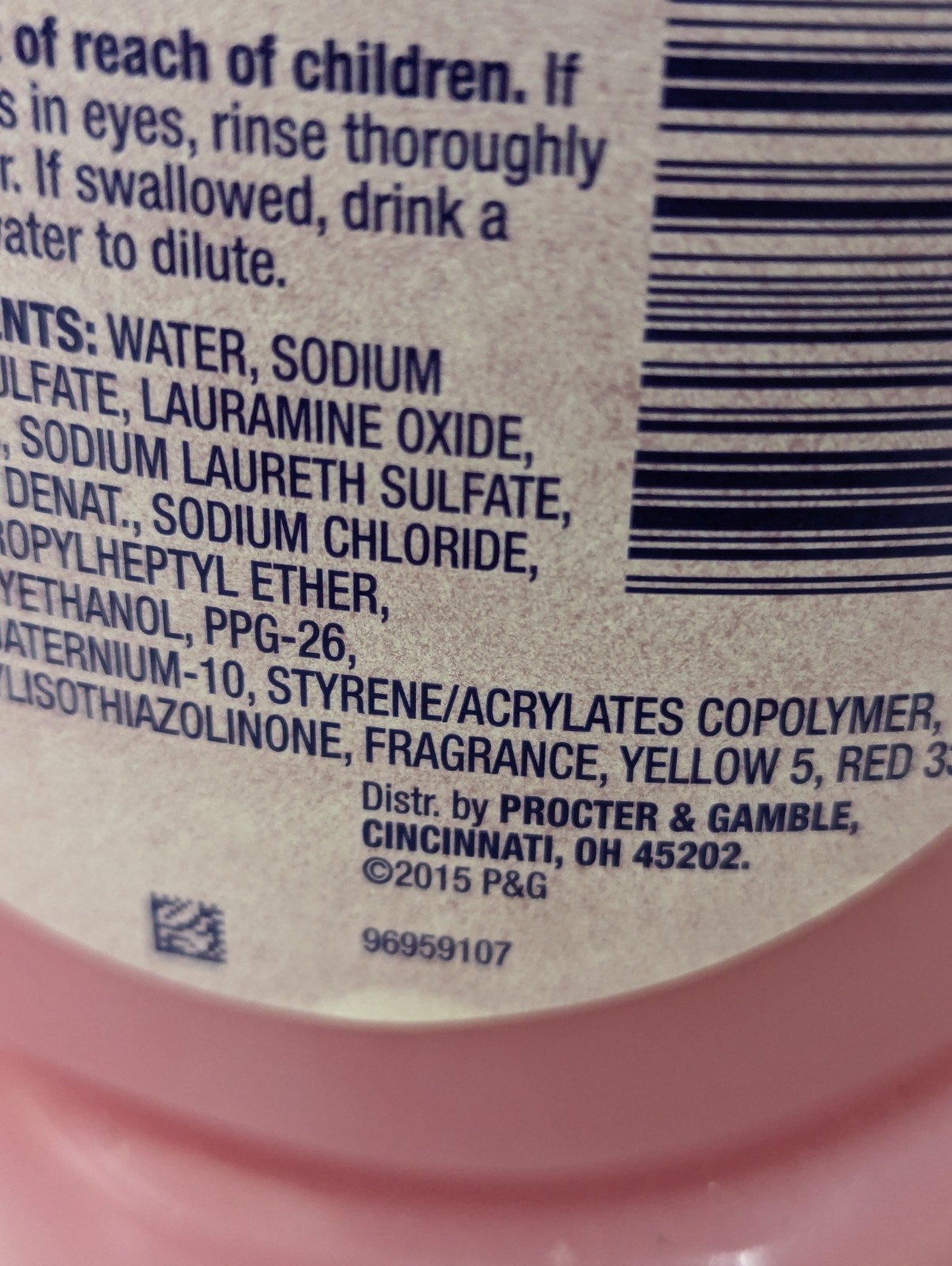 Dawn Ultra Hand Renewal Dish Soap Pomegranate Splash Olay Pink 18 fl oz 90% Full