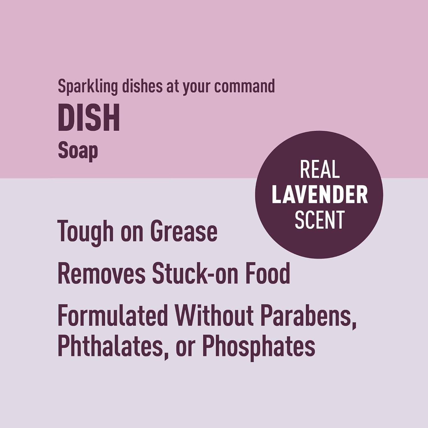 Dish Soap, Lavender Scent, 30 fl oz, Pack of 2