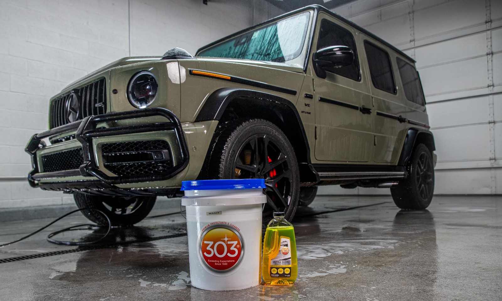 Ultra Suds Ceramic Car Wash Soap 48oz, High Gloss Foam Coating for Cars (30277)