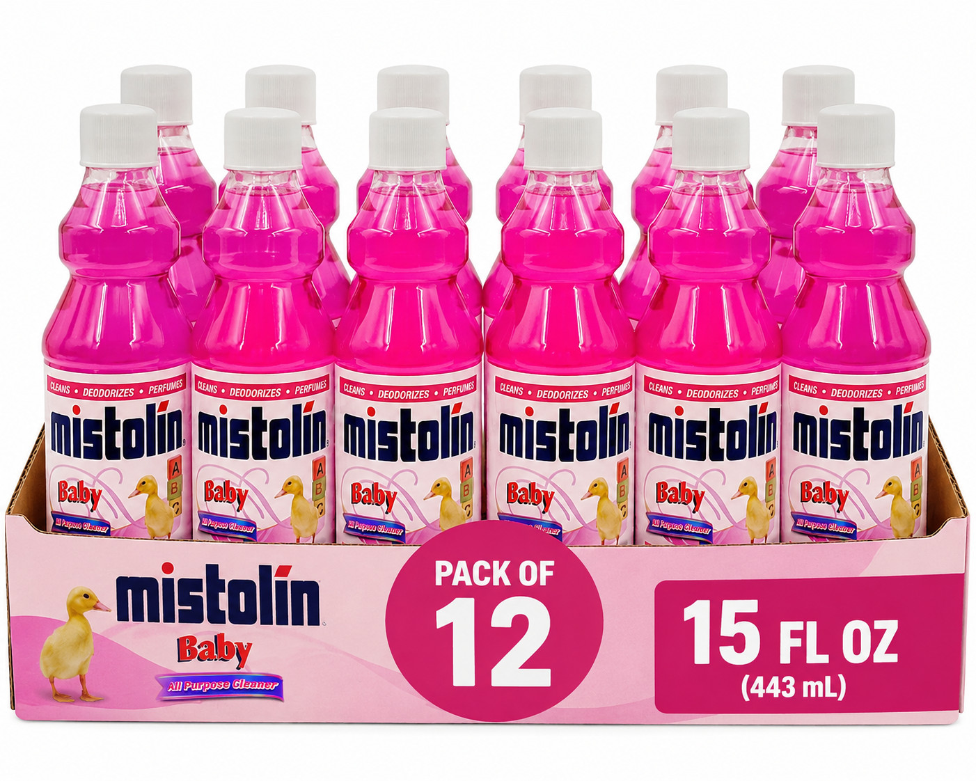 Mistolin All Purpose Cleaner Baby Scent 15oz Spray Multi Surface