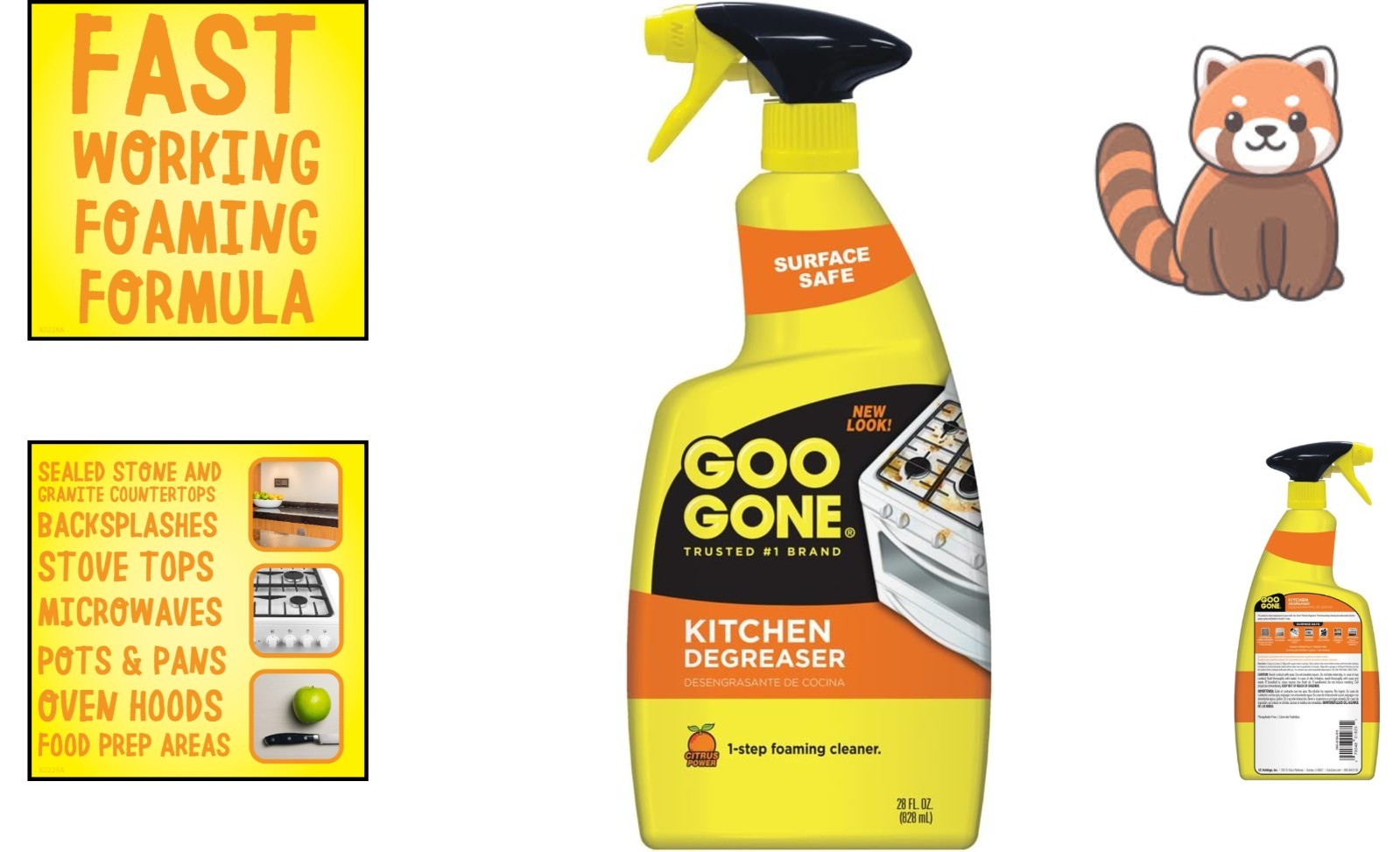 Powerful 28 Fl. Oz. Kitchen Degreaser – Effortlessly Removes Grease and Grime