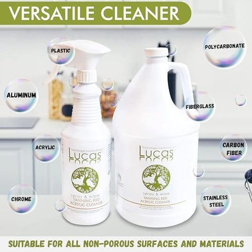 All-Purpose Acrylic & Plastic Cleaner Spray 32oz + 1 Gallon Refill Bundle