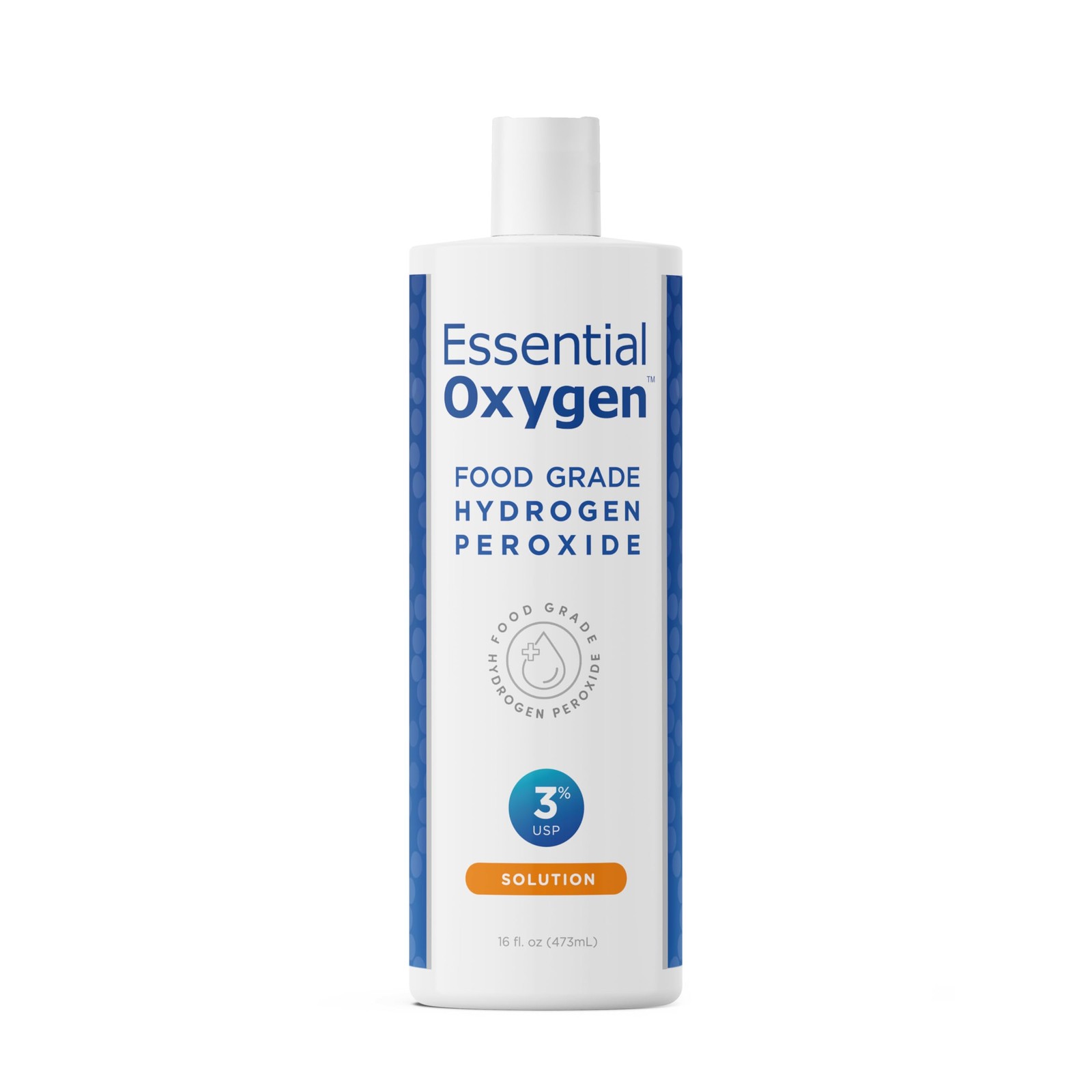Essential Oxygen Food Grade Hydrogen Peroxide, Natural Cleaner, 3 USP, White,…