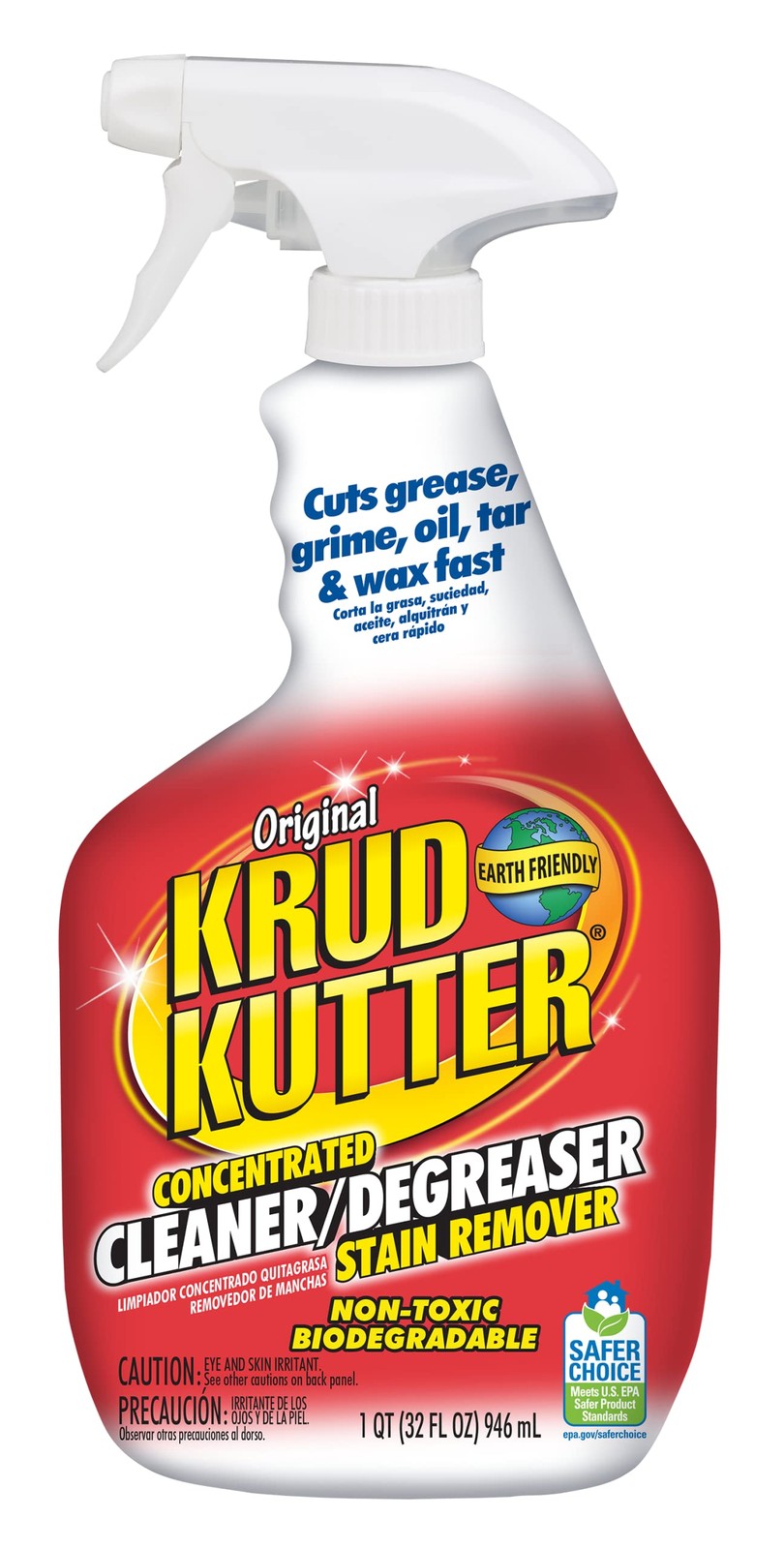 Krud Kutter KK326 Original Concentrated Cleaner/Degreaser Stain Remover Spray…