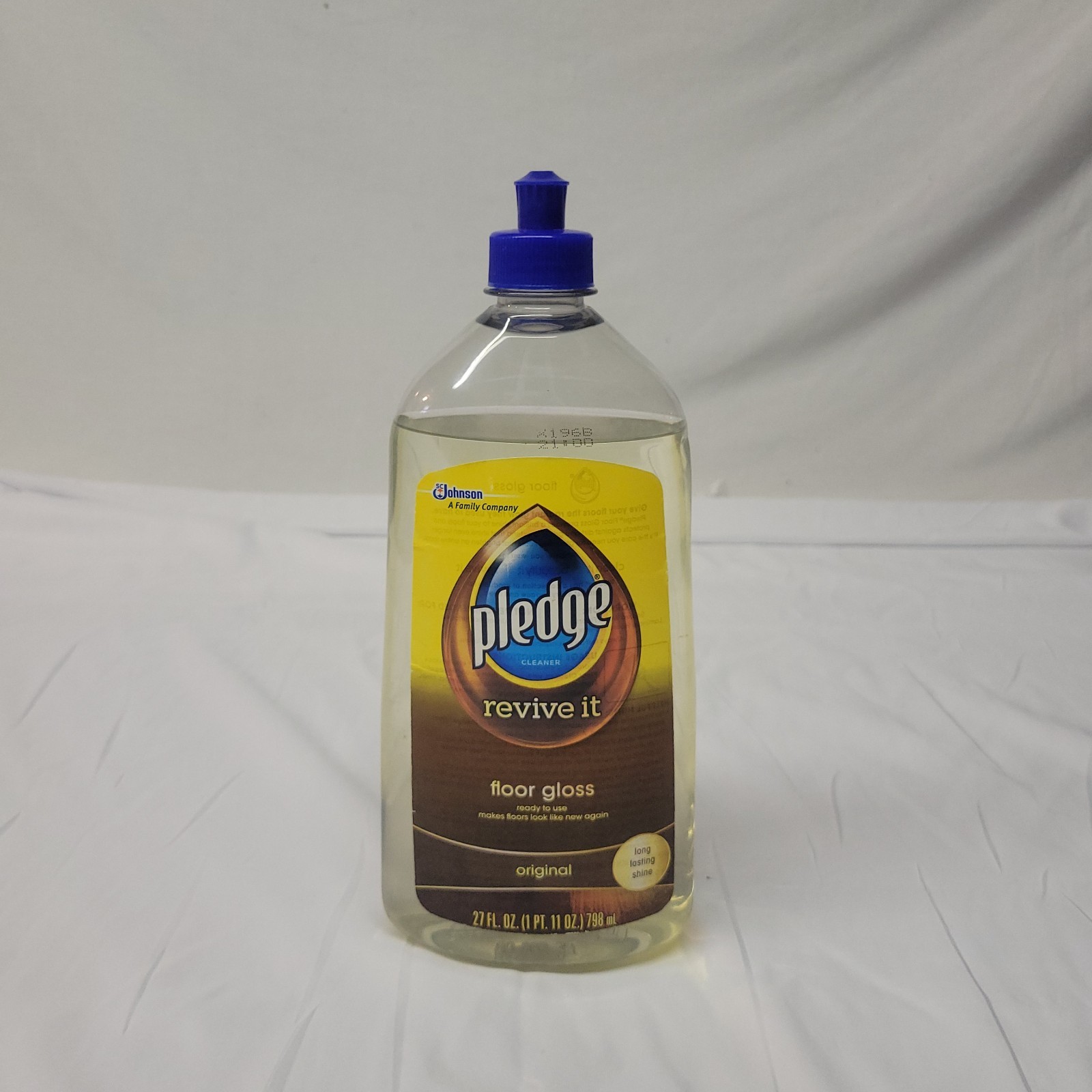 Pledge Revive It Original Floor Gloss Cleaner 27oz size USED ONCE discontinued