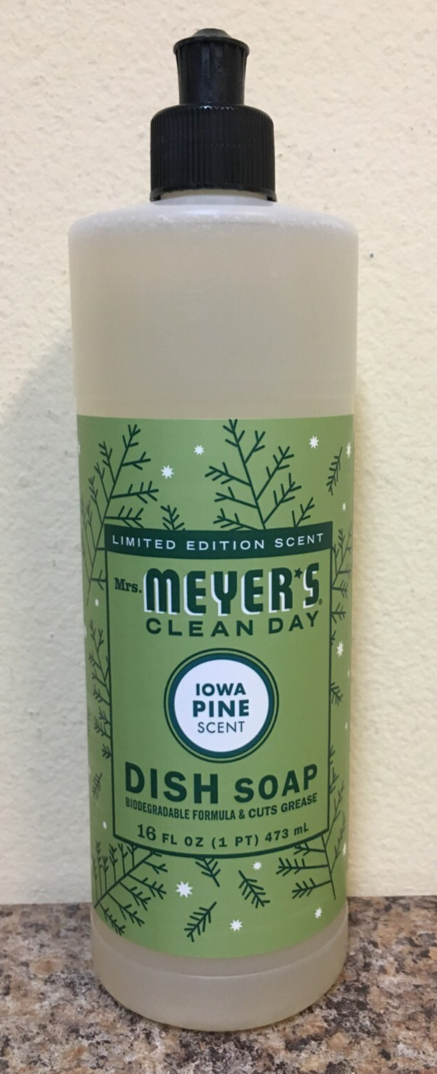 Mrs. Meyer’s Clean Day Limited Edition Iowa Pine Scent Liquid Dish Soap 16 oz.