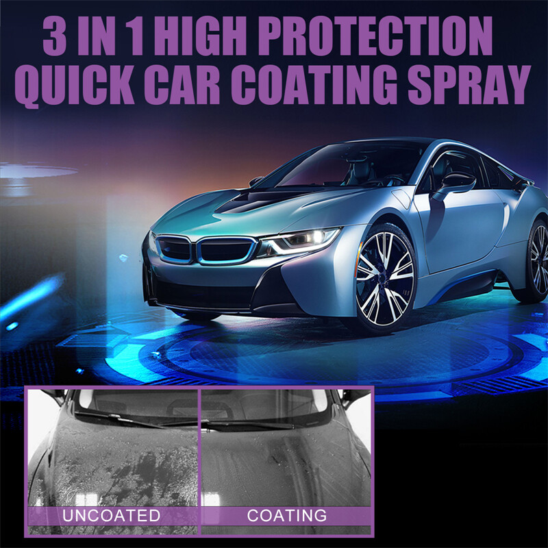 100ML 3 in 1 High Protection Quick Car Coat Ceramic Coating Spray Hydrophobic