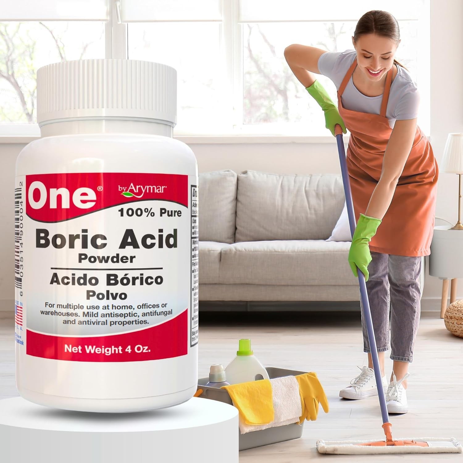 Boric Powder, Multipurpose Household Cleaner and Freshener, Pure Granular For…