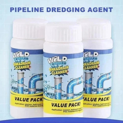 1~3x Wild Tornado Powerful Sink Drain Cleaner High Efficiency Clogging Cleaner**
