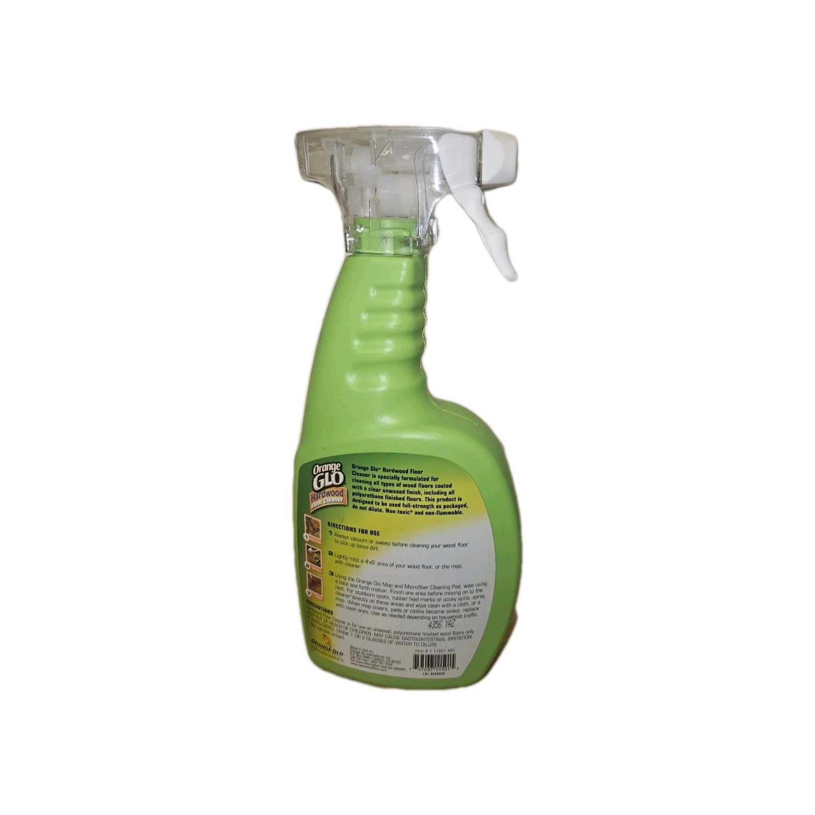 Orange Glo Hardwood Floor Cleaner Allura Care System Mop 22oz New Old Stock