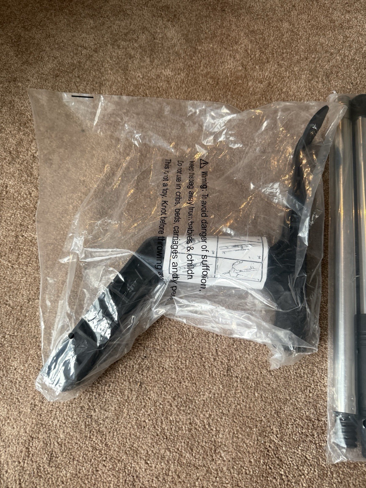 Portable Adjustable Metal Stand Poles & Plastic Connectors Hardware Kit