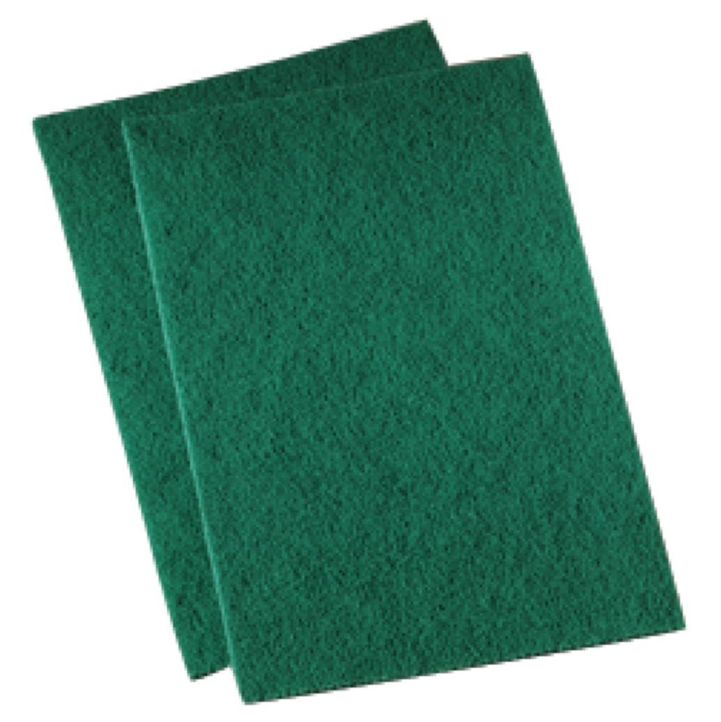 RENOWN 96 Scouring Pad, Green, Medium Duty-REN02114