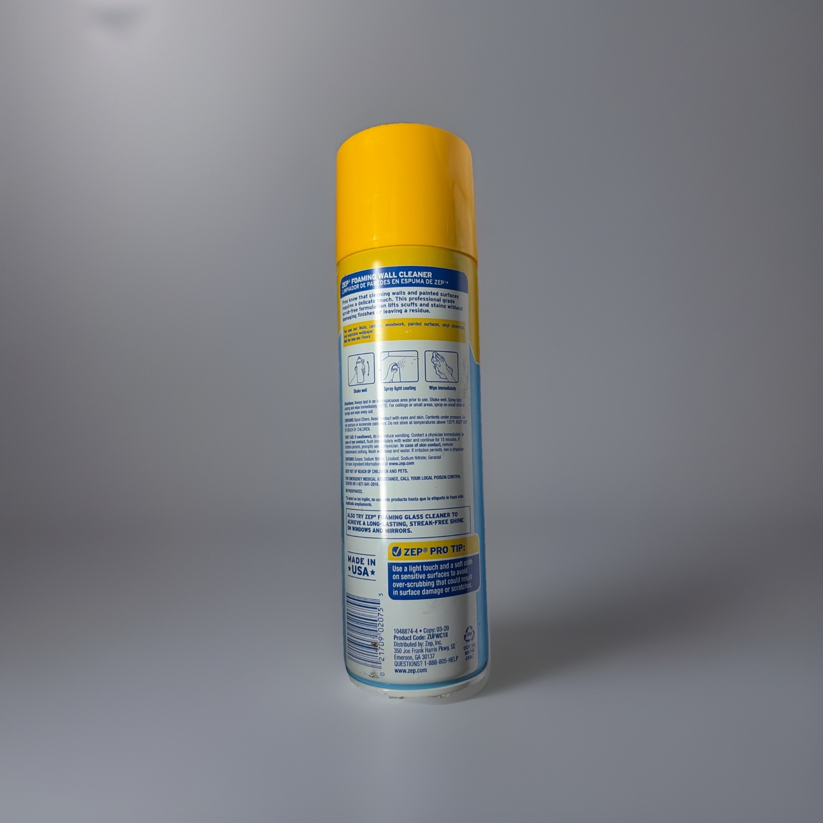Zep Foaming Wall Cleaner 18 -fl oz Non-Scented Foam All-Purpose Cleaner