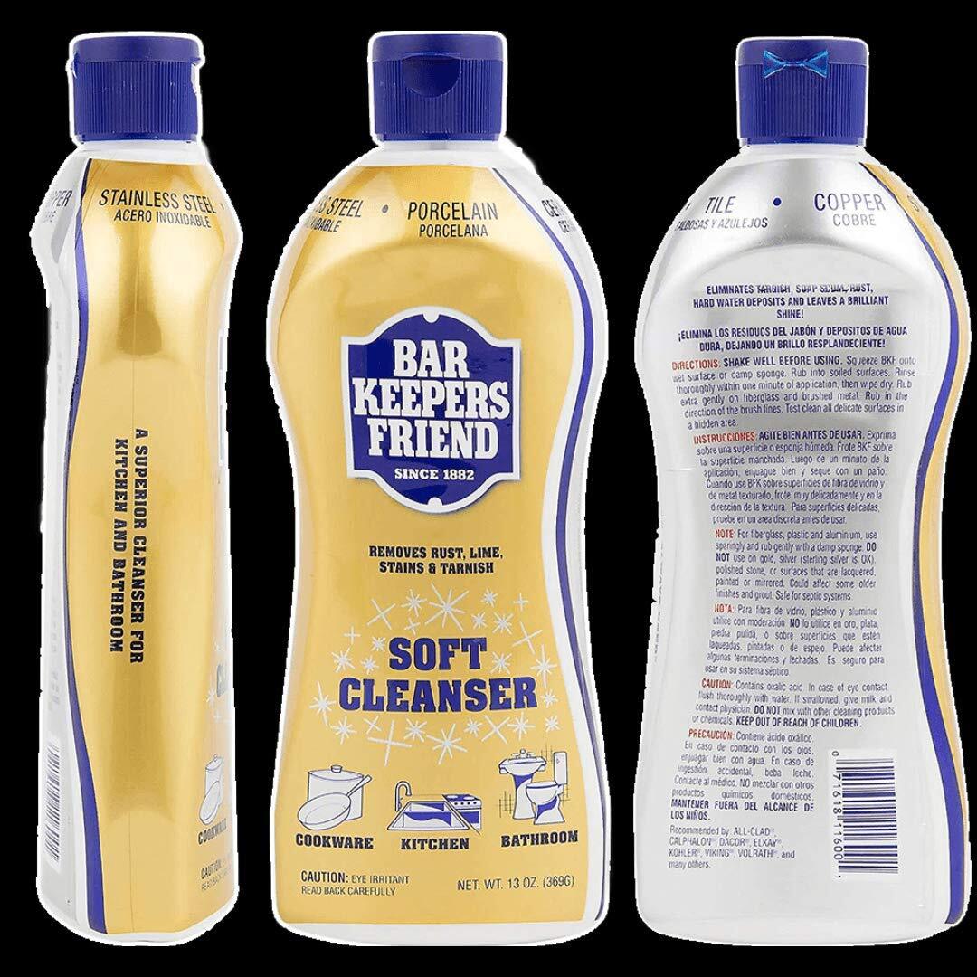Bar Keeper’s Friend Liquid Kitchen & Bathroom Multi-Purpose Cleaner – 26 oz.