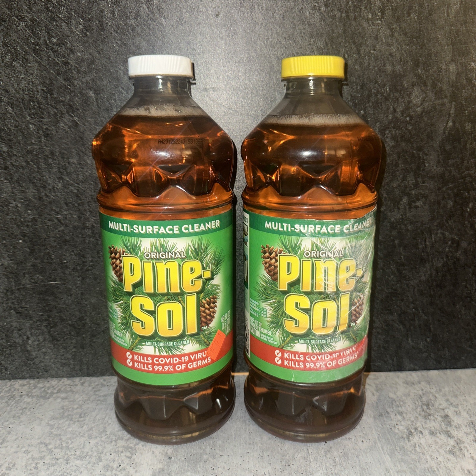 2 Pine Sol ORIGINAL Formula with PINE OIL Glycolic Acid Multi Surface Cleaner