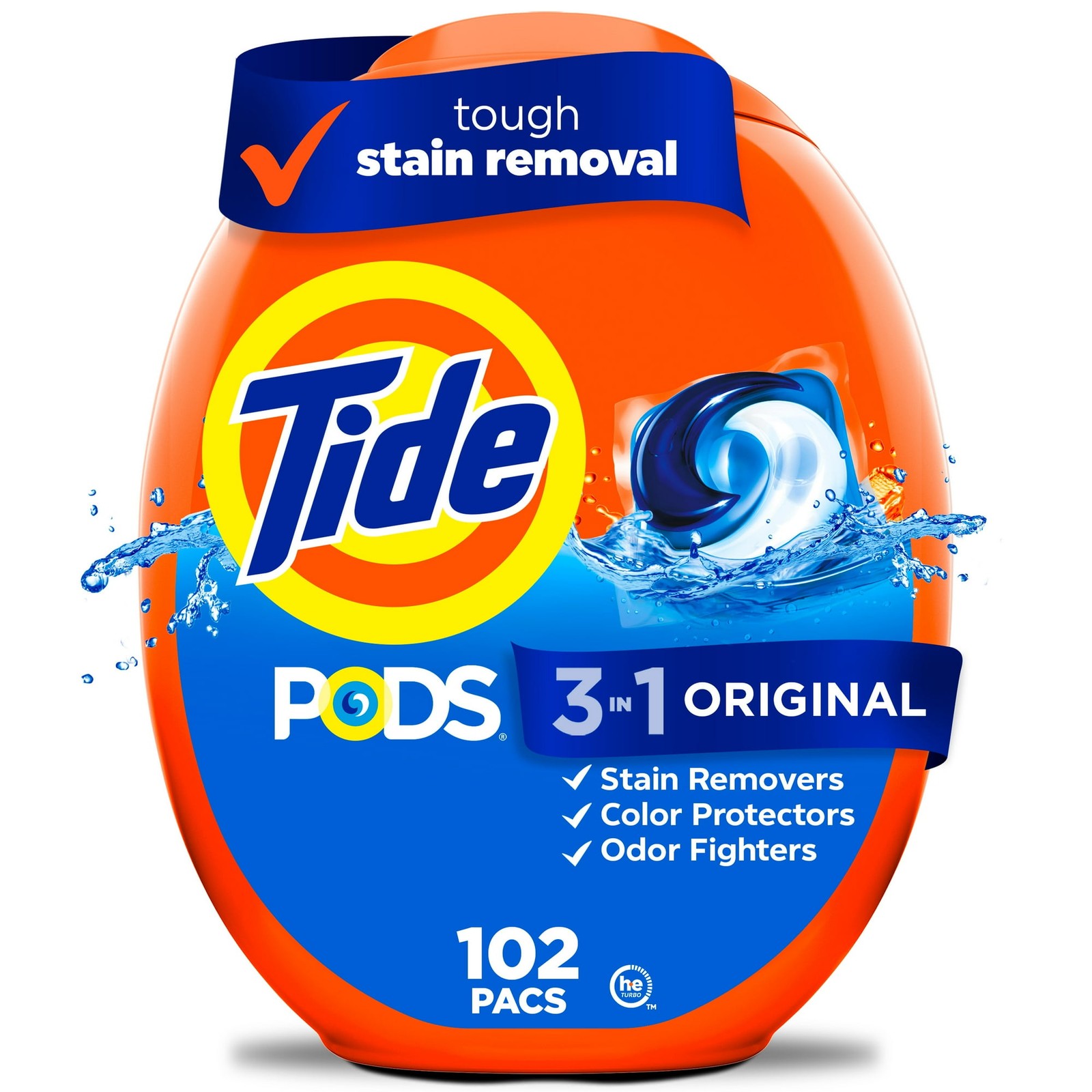 Cascade Platinum Plus 57ct & Tide Pods Original 102ct