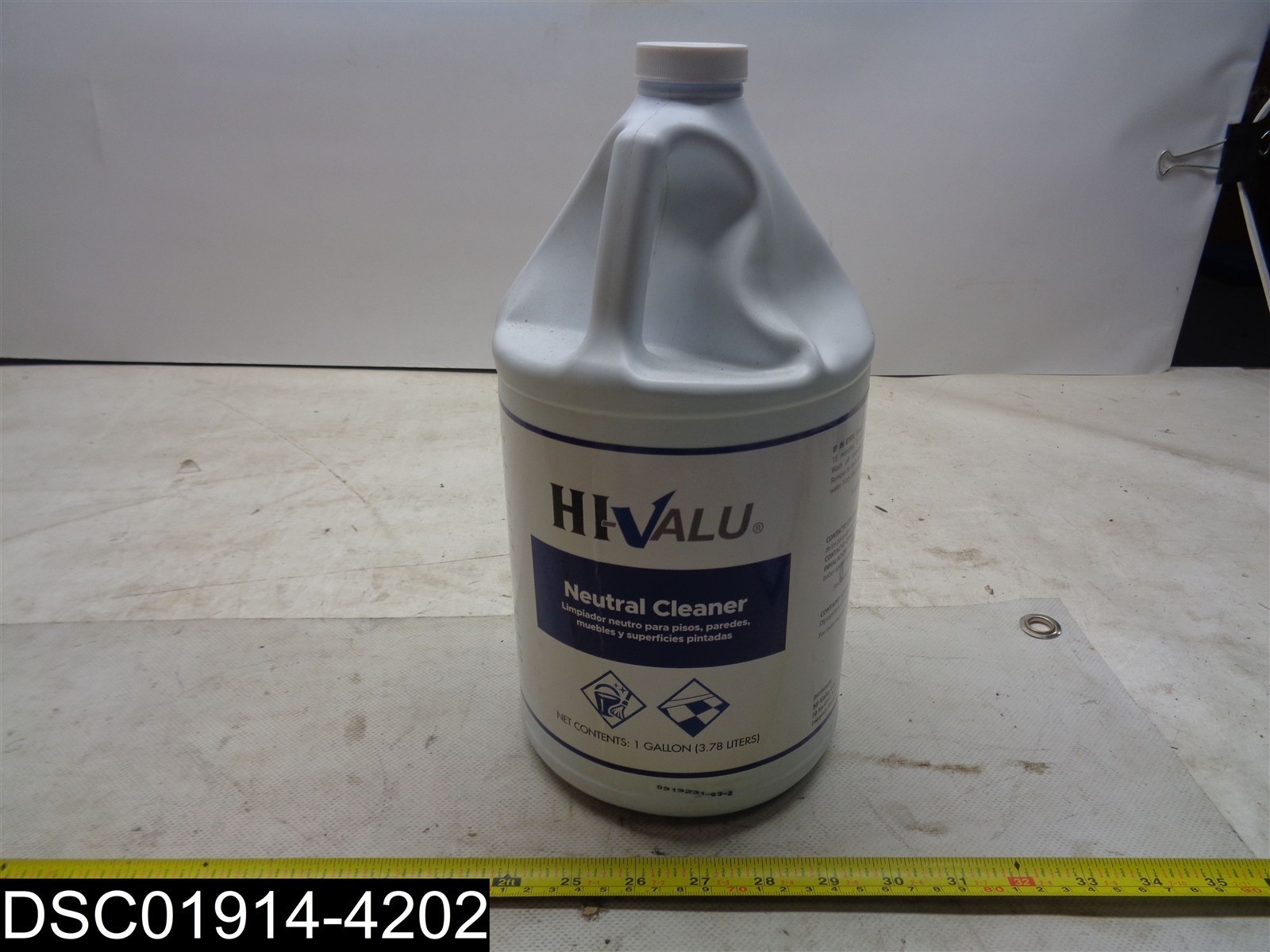 QTY=2 Gal (2 X 1Gal) Hi-Valu 73000034 Neutral Cleaner 727351400340