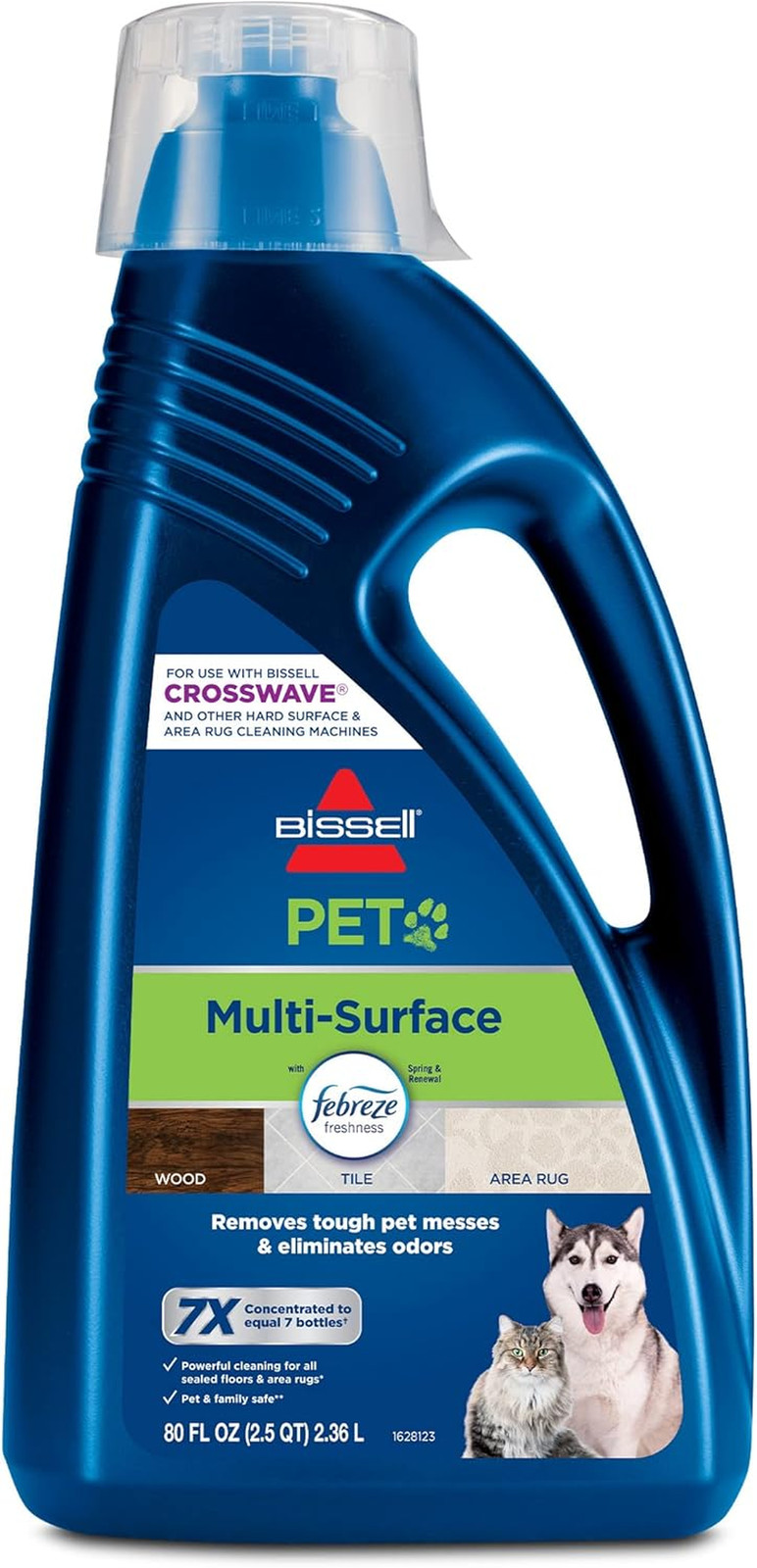 Multi-Surface Pet Formula with Febreze Freshness for Crosswave (80 Oz), 2295L