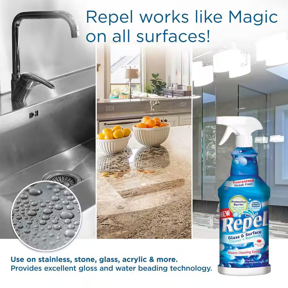32 Oz. Repel Glass and Surface Cleaner