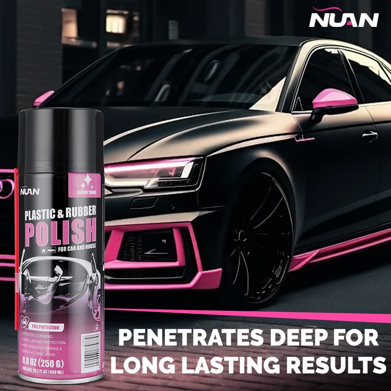 450ml 3X Car Interior Polish, Car Interior Detailer and Cleaner Quick Shine Safe