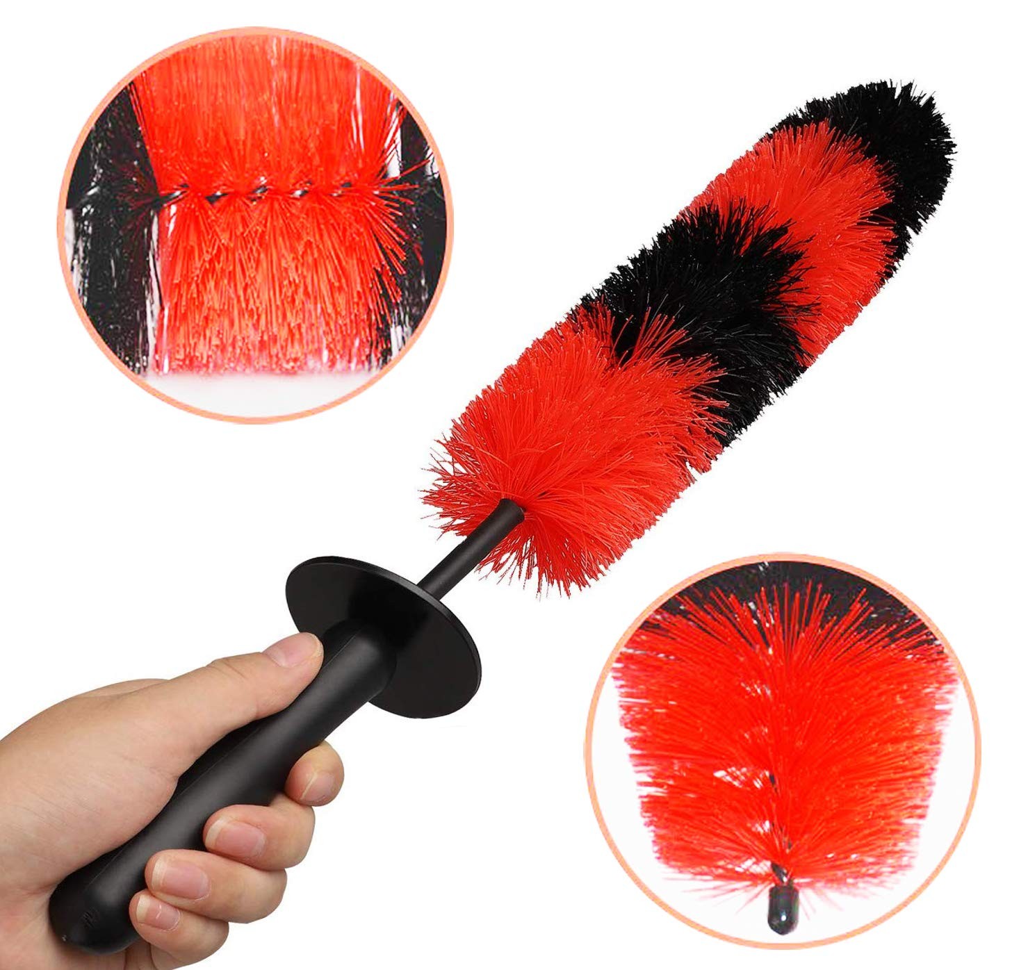 2-Pack Master Wheel Brush, Easy Reach Wheel and Rim Detailing Brush 18’’ Long…