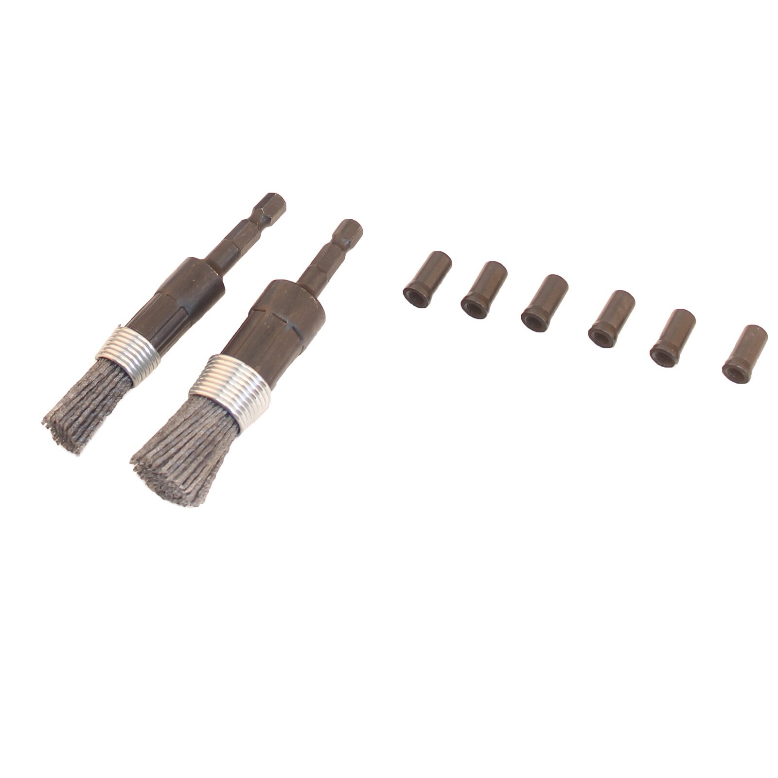 14pcs Diesel Fuel Injector Seat Cleaner Set Washing Cleaner Bristle Kit New